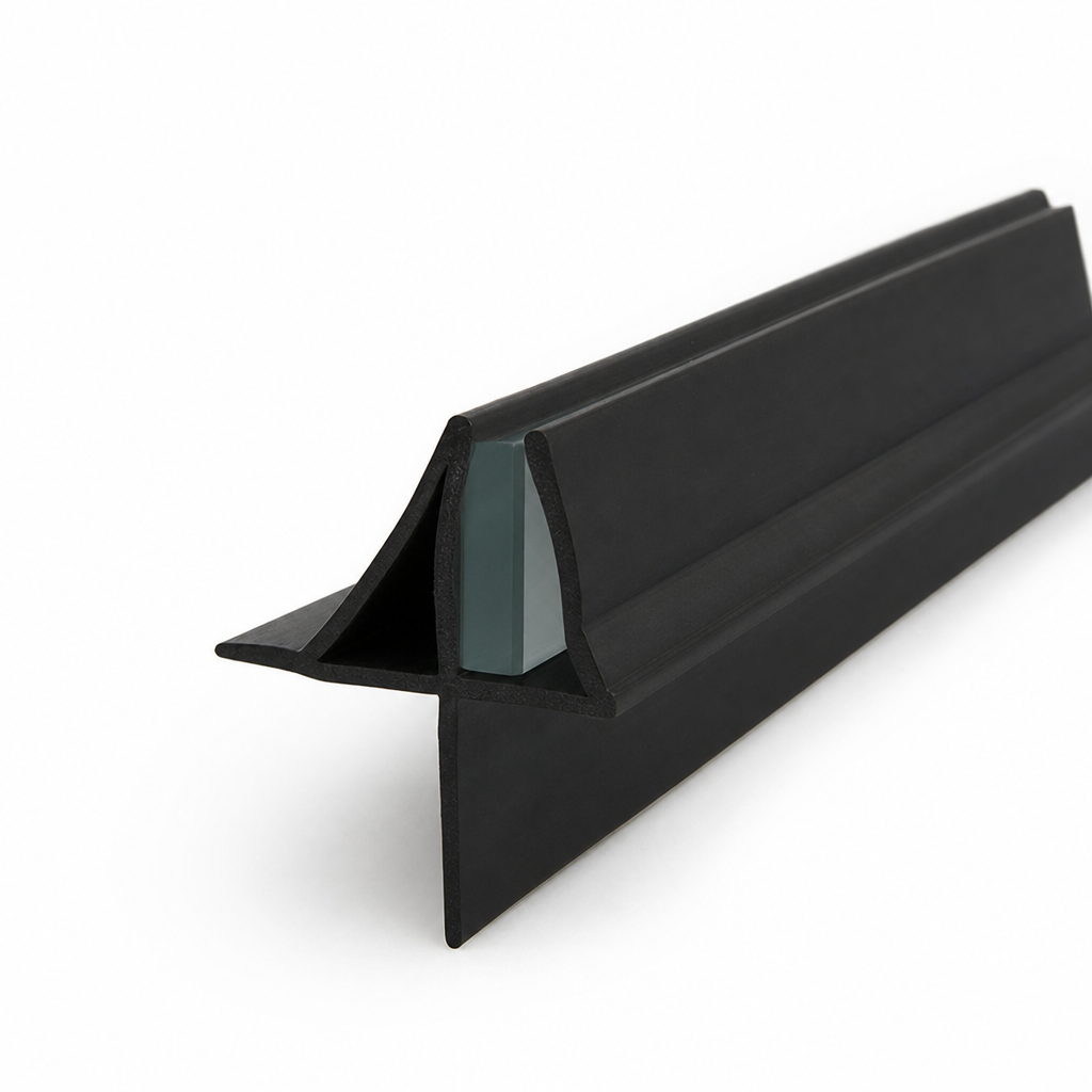 Shower Screen Seal for 4-6mm Glass – Seals 11-16mm Gap – SEAL106B