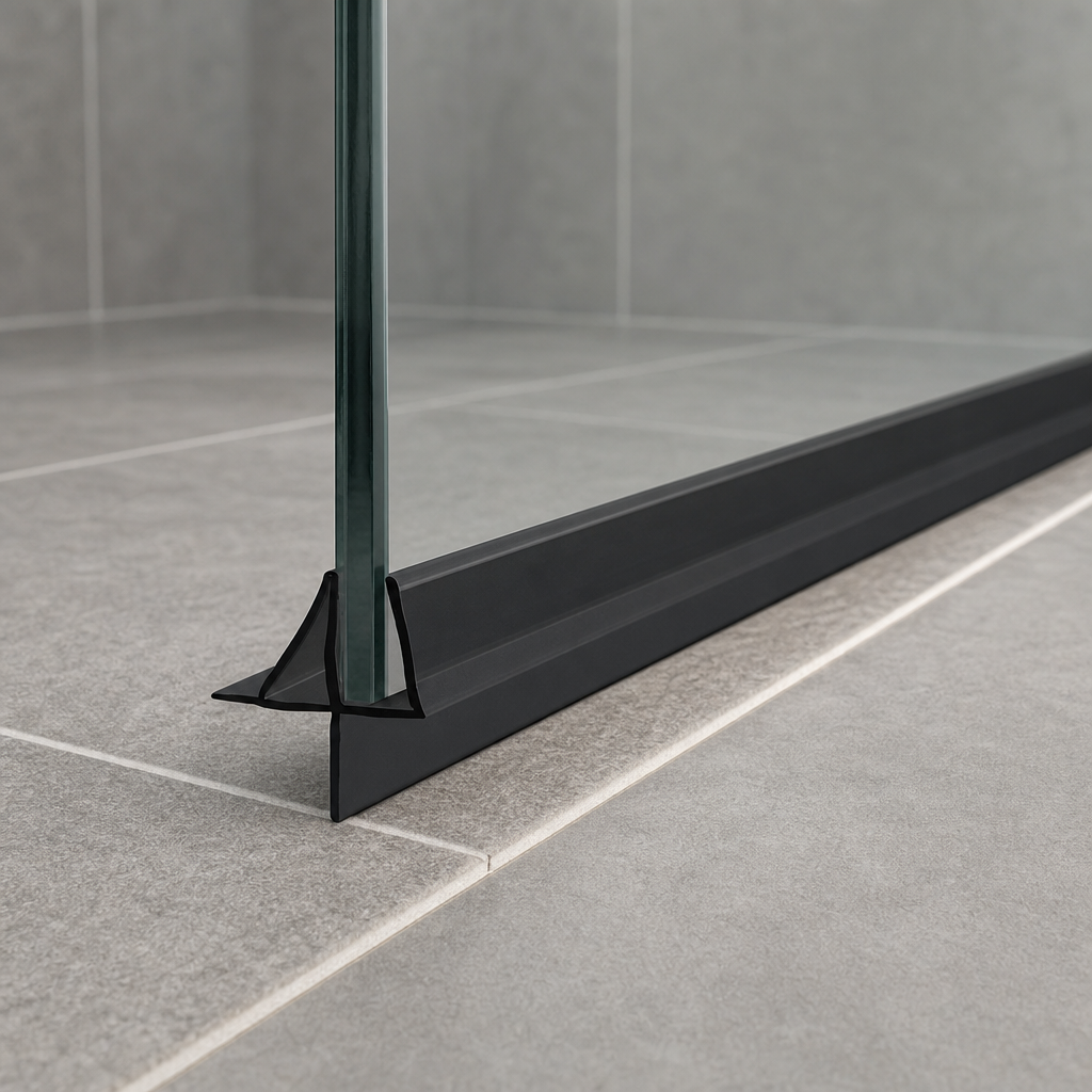 Shower Screen Seal for 8-10mm Glass – Seals 5-10mm Gap – SEAL116B