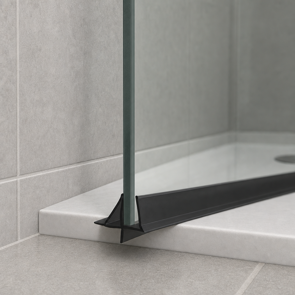 Shower Screen Seal for 4-6mm Glass – Seals 2-6mm Gap