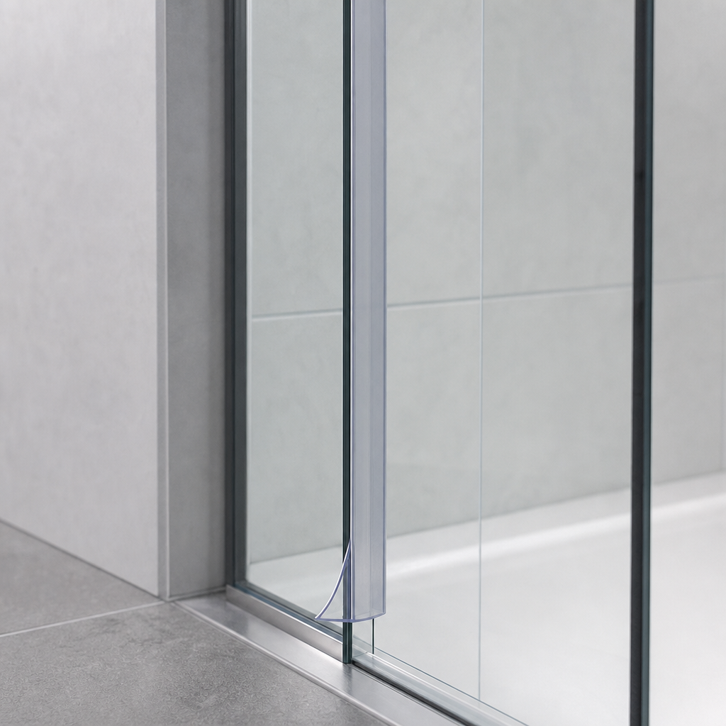 Shower Screen Seal for 4-6mm Glass – Seals 2-6mm Gap – SEAL117