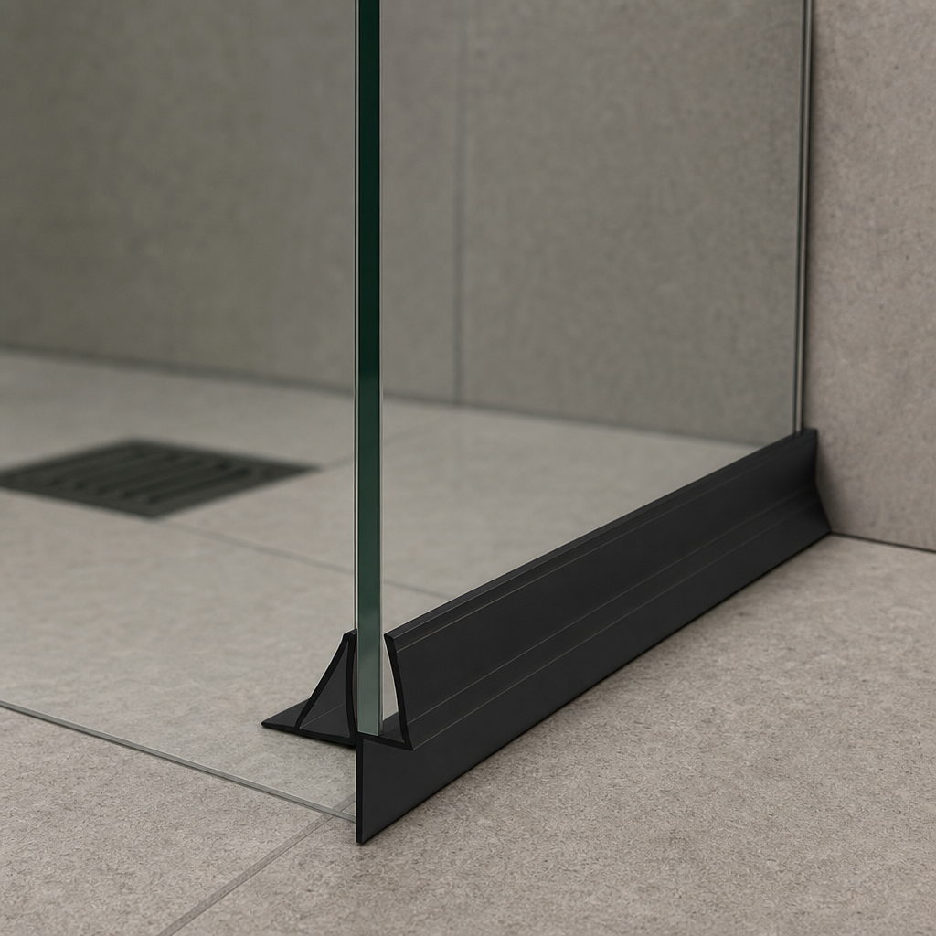 Shower Screen Seal for 8-10mm Glass – Seals 15-20mm Gap – SEAL142B