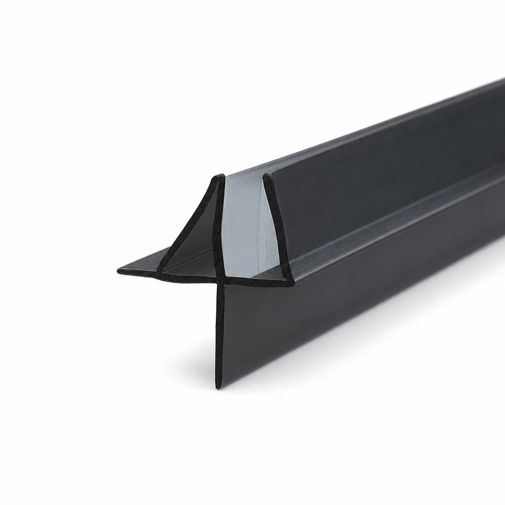 Shower Screen Seal for 8-10mm Glass – Seals 15-20mm Gap – SEAL142B