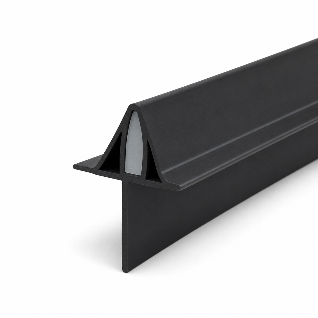 Shower Screen Seal for 8-10mm Glass – Seals 20-25mm Gap
