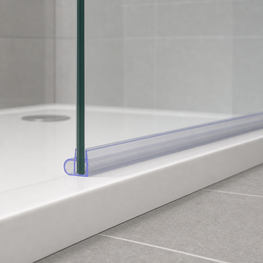 Shower Screen Seal for 4-6mm Glass – Straight Design