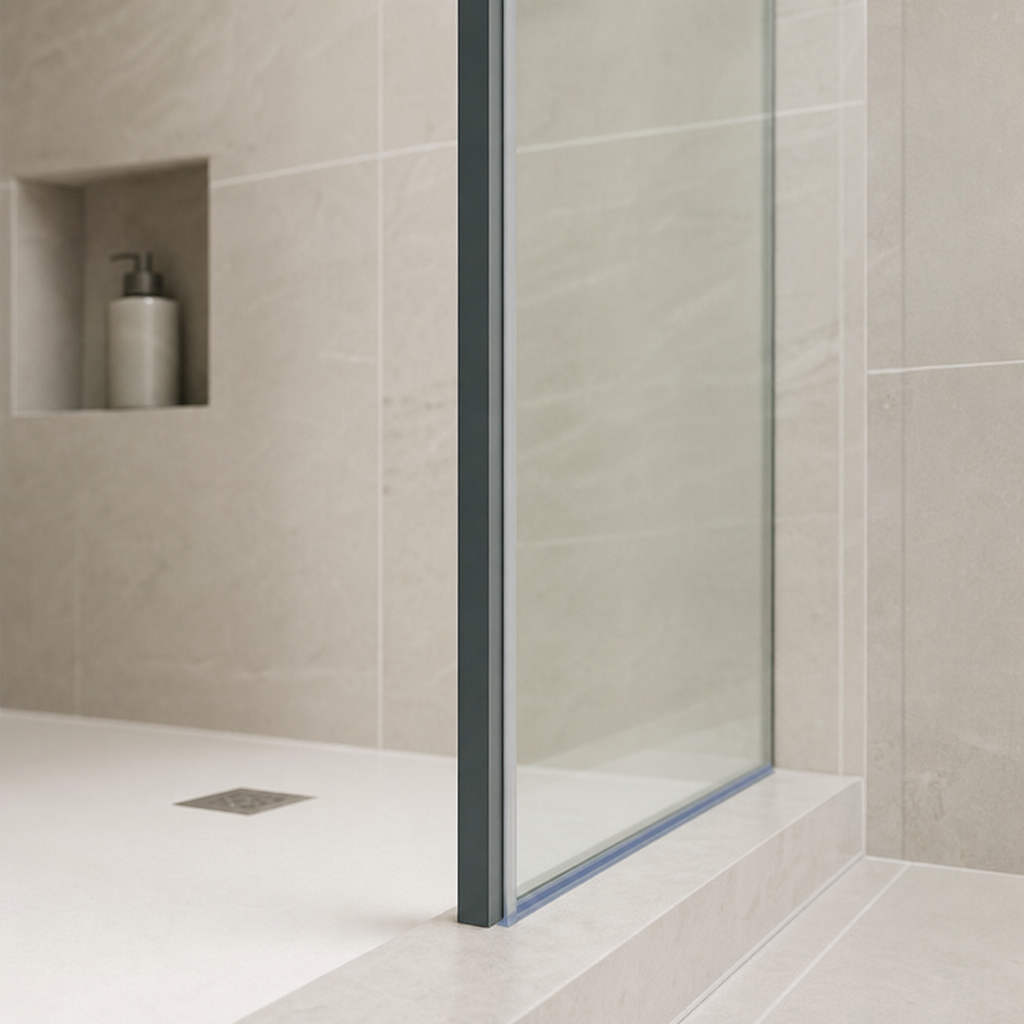 Shower Screen Seal for 4-6mm Glass – Seals 1-4mm Gap