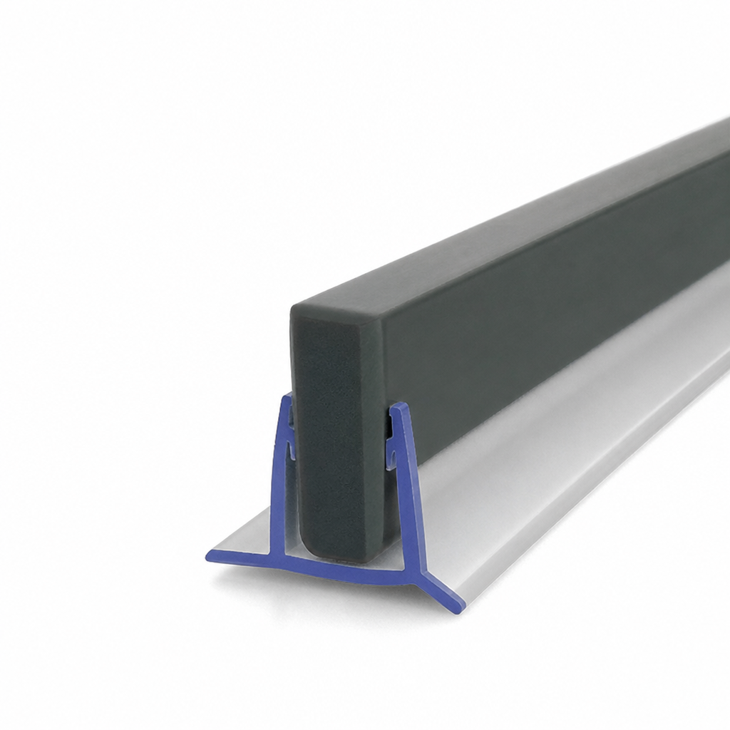 Shower Screen Seal for 4-6mm Glass – Seals 1-4mm Gap