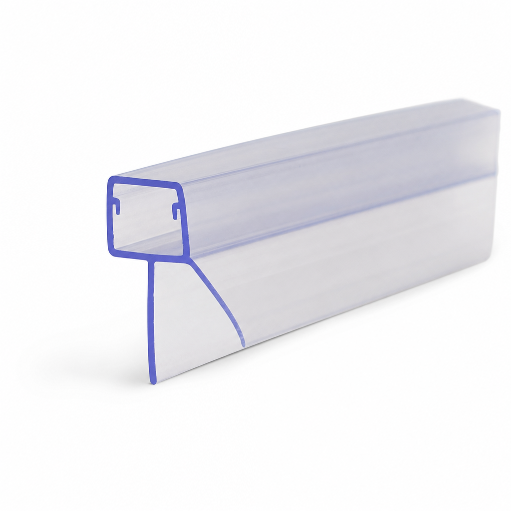 Shower Screen Seal for 4-8mm Gaps – Straight Seal