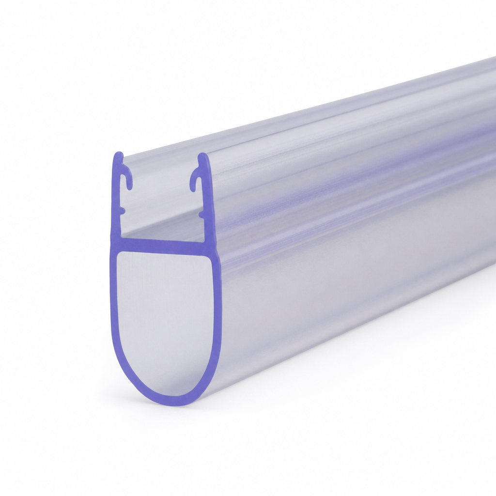 Shower Screen Seal for 6-8mm Glass – Seals 11-16mm Gap