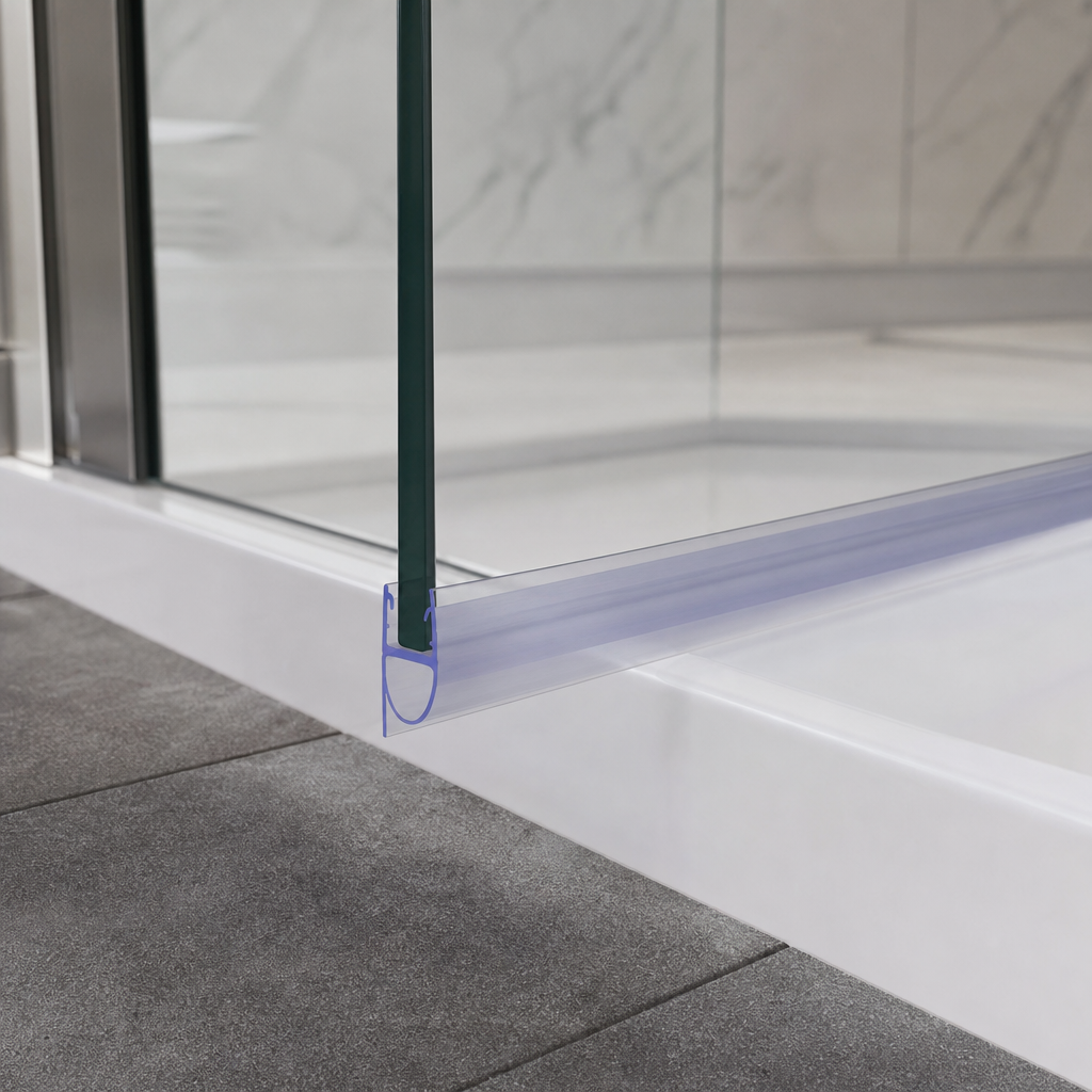 Shower Screen Seal for 6-8mm Glass – Seals 5-15mm Gap