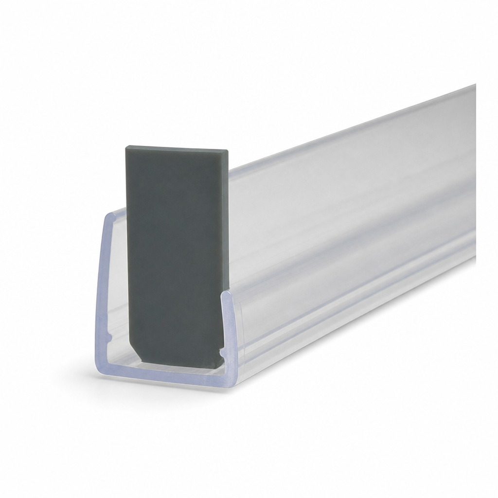 Shower Screen Seal for 6-8mm Glass – 800-2000mm Lengths – SEAL205