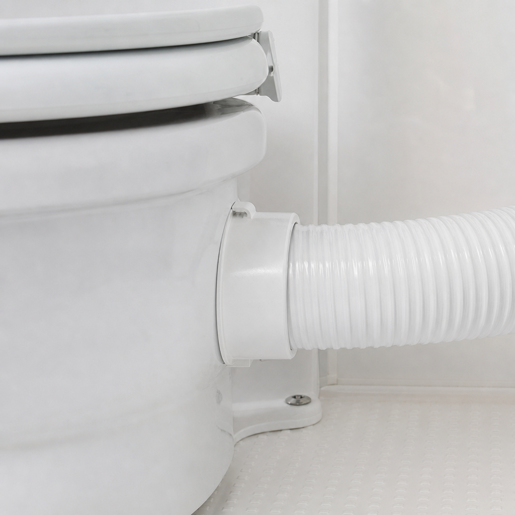 White Sanitary Hose 38mm ID x 45mm OD – Per Metre