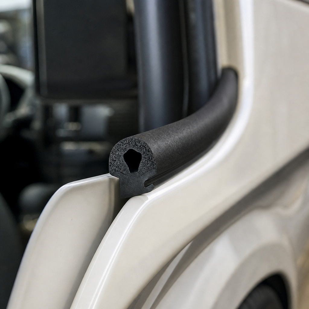 Sponge Rubber Seal 21mm x 17mm – 2.4 Metre Length