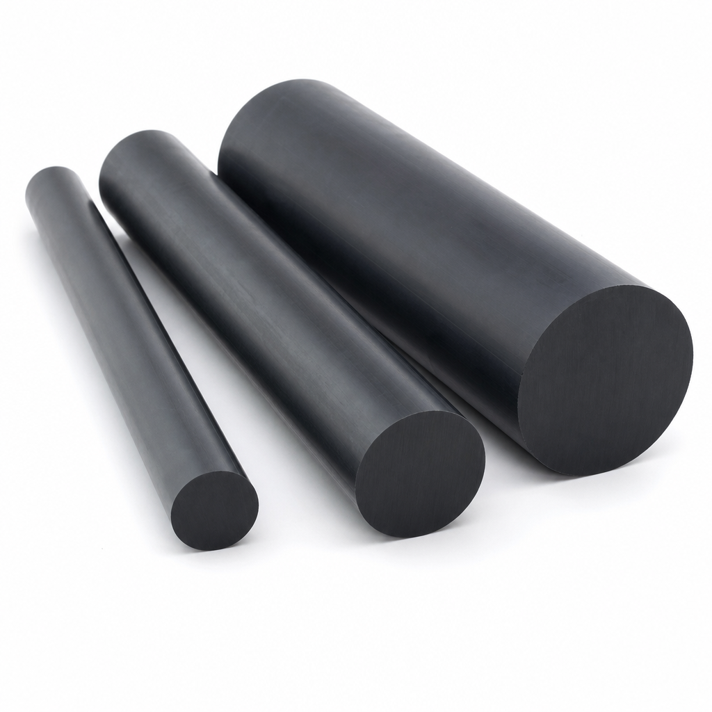 Nylon Rod – 40mm to 50mm Diameter, Black-Grey