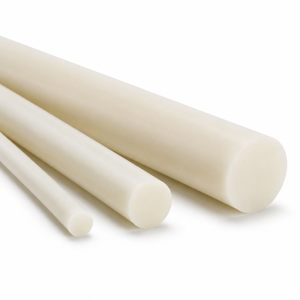 Nylon 66 Rod – 5mm to 36mm Diameter