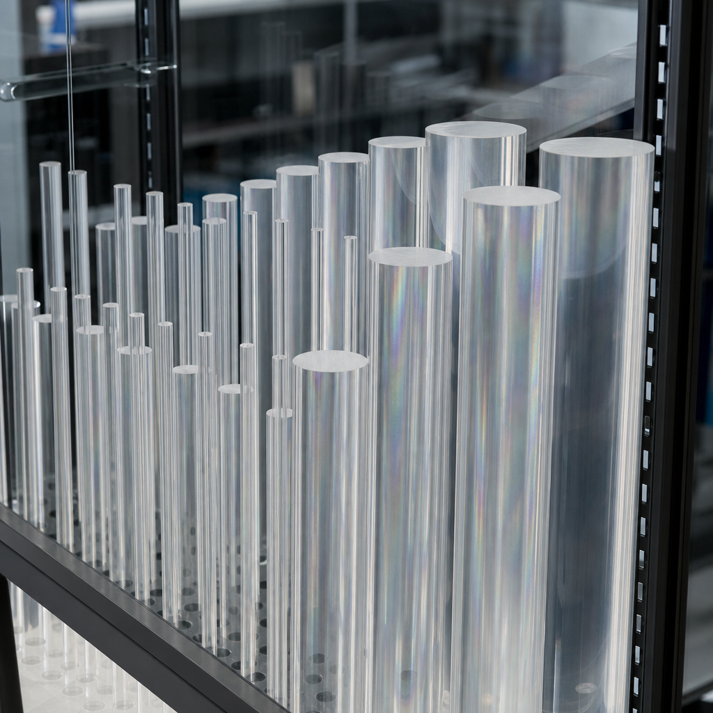 Acrylic Rod – 5mm to 22mm Diameter, 2000mm Length
