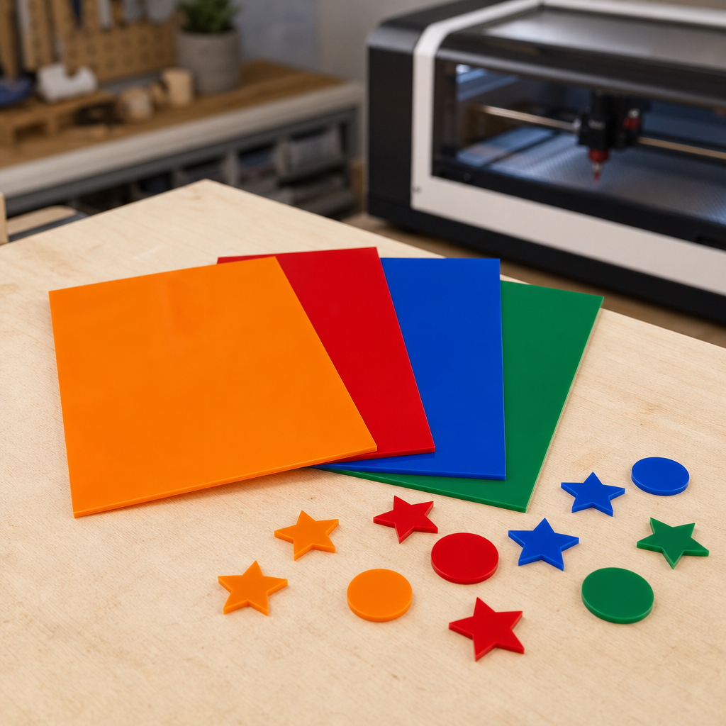 Coloured Acrylic Sheet A4 – 5mm Thick