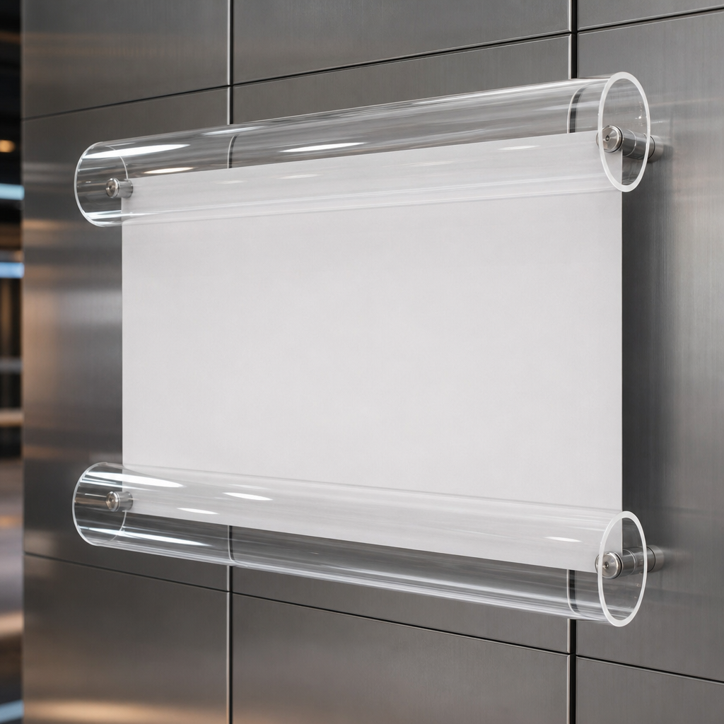 Clear Acrylic Tube – 102mm OD to 115mm OD