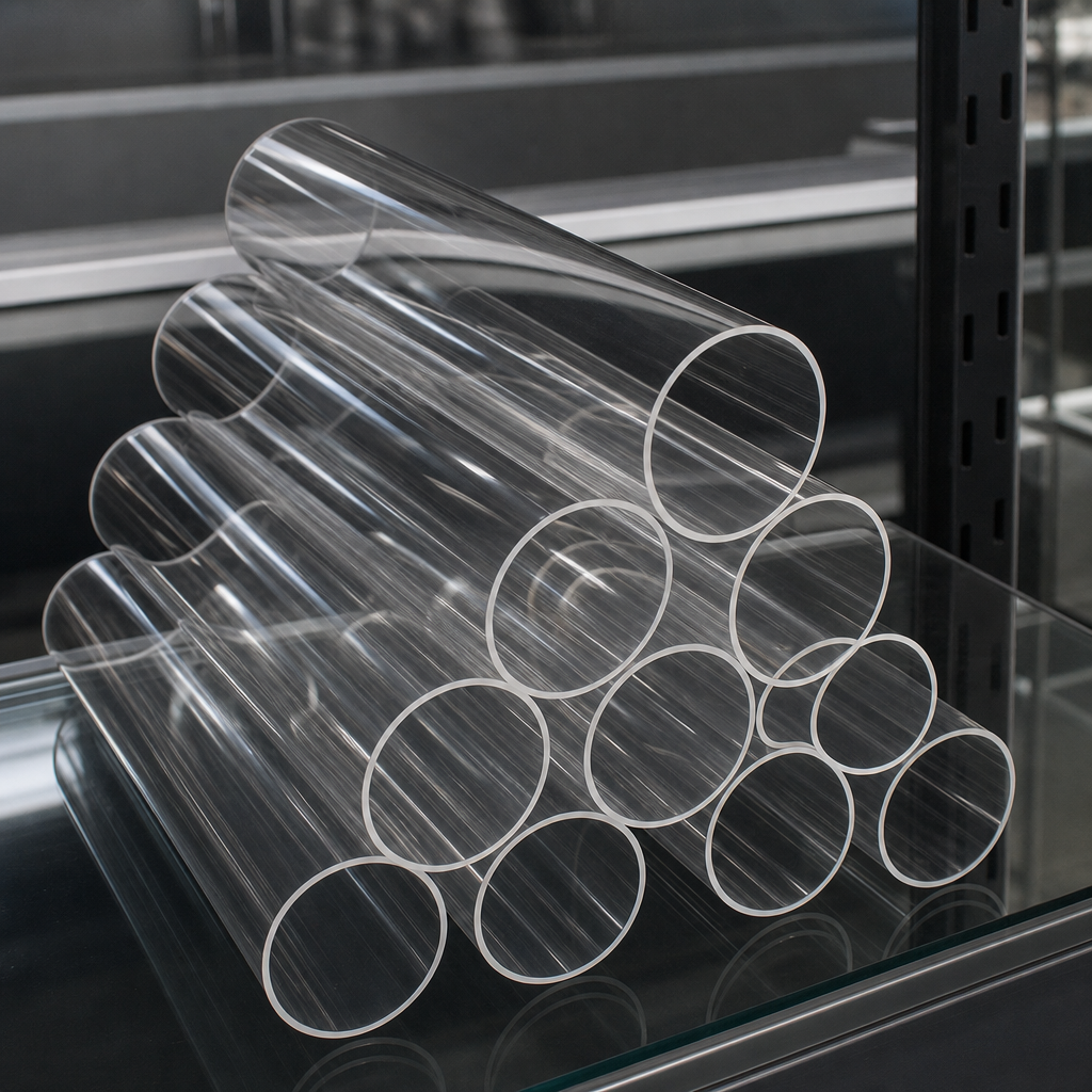 Clear Acrylic Tube – 50mm OD to 100mm OD