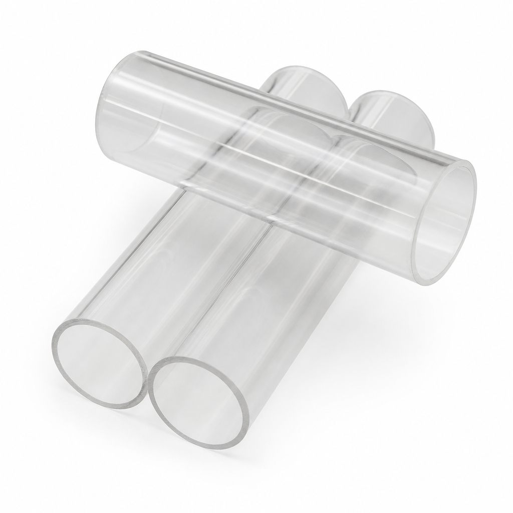 Clear Acrylic Tube – 139mm OD to 185mm OD
