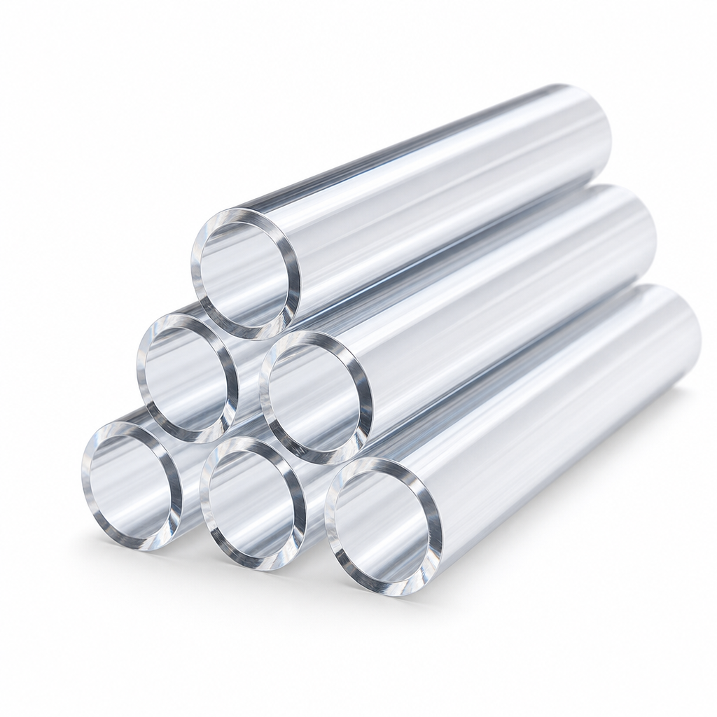 Acrylic Tube – Clear, Extruded: 5mm OD to 7mm OD