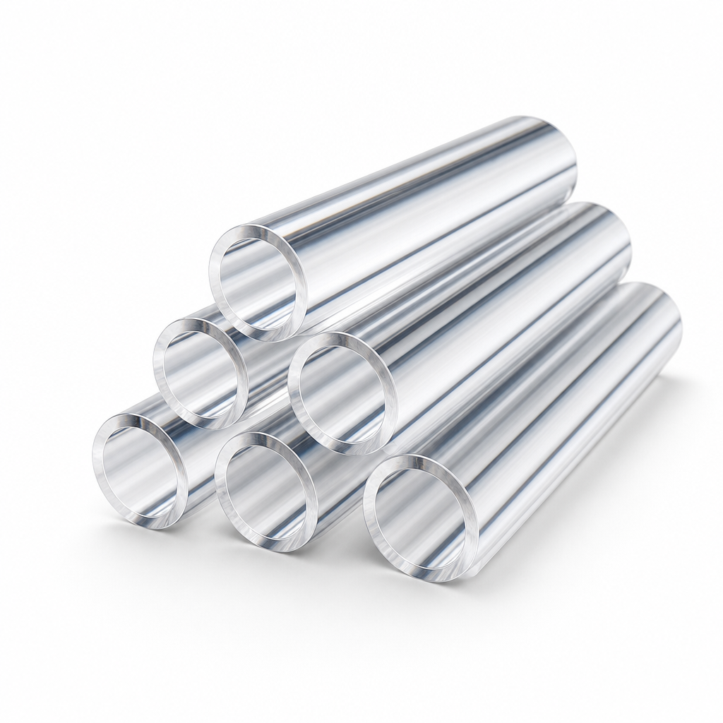 Acrylic Tube – Clear, Extruded: 8mm OD to 25mm OD