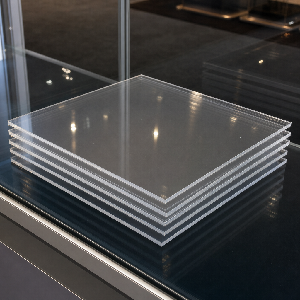 Clear Acrylic Sheet A4 Size – 10mm Thick, Pack of 2
