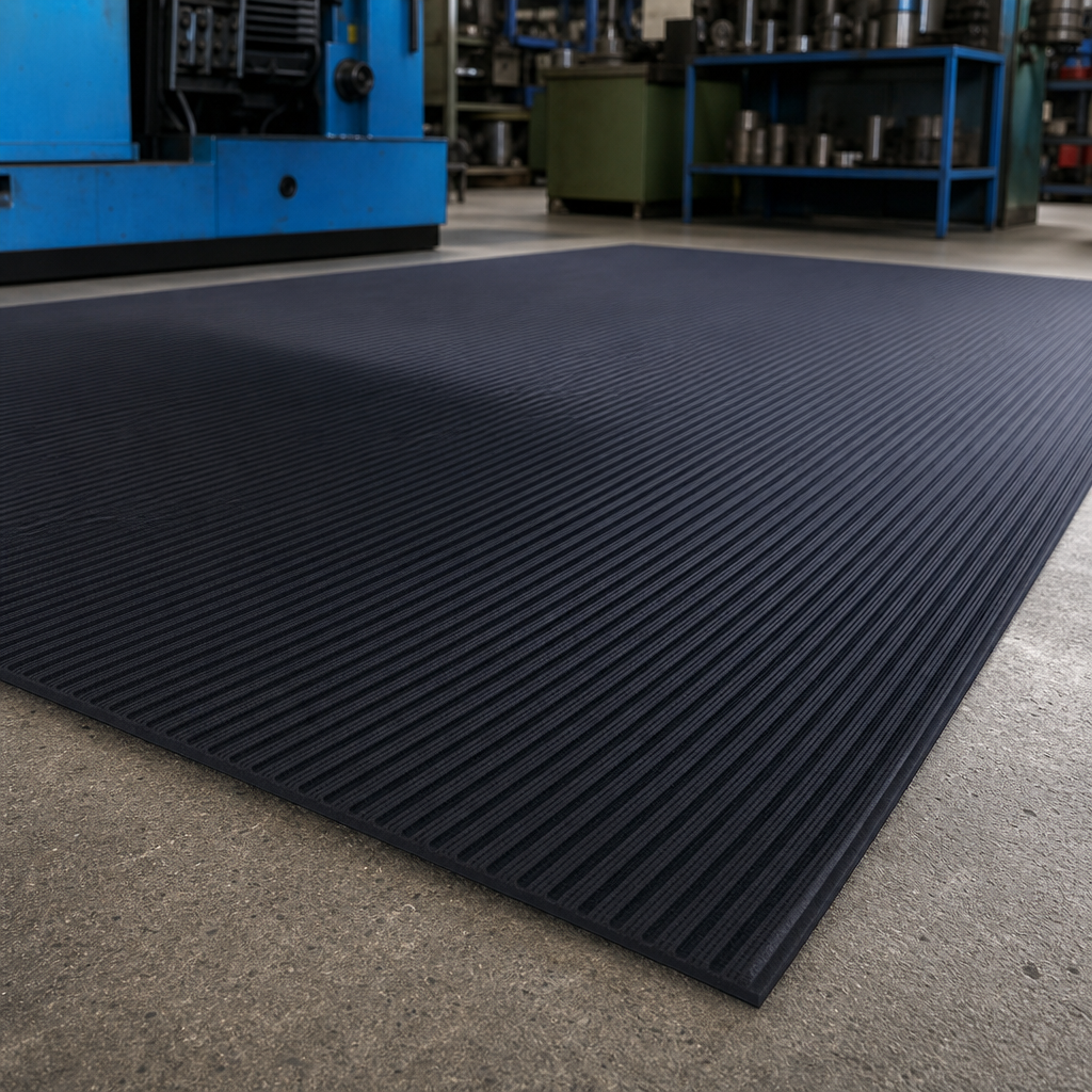 Fine Ribbed Rubber Matting – 3mm and 6mm Thick