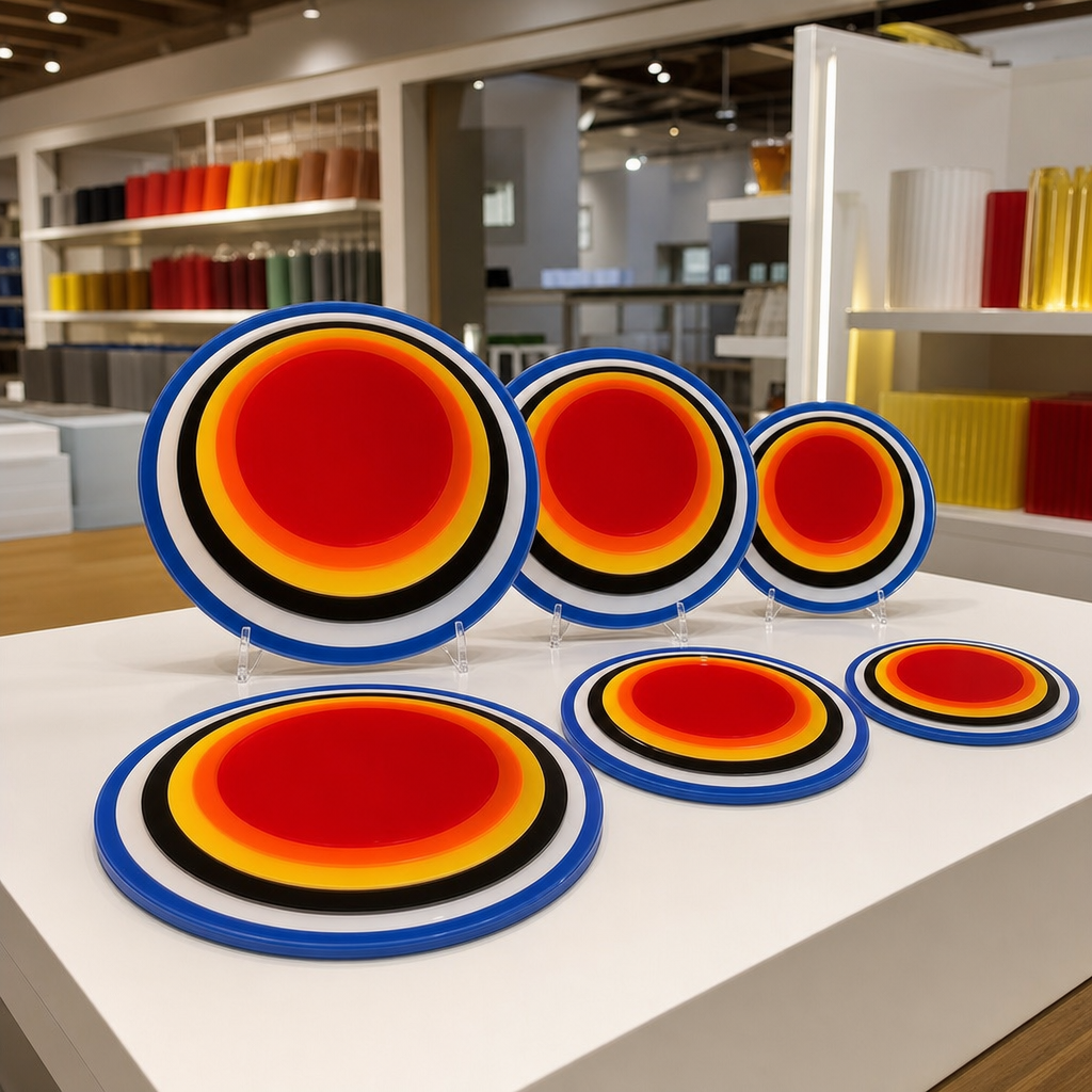 Acrylic Discs Cut to Size – 3mm to 6mm Thick