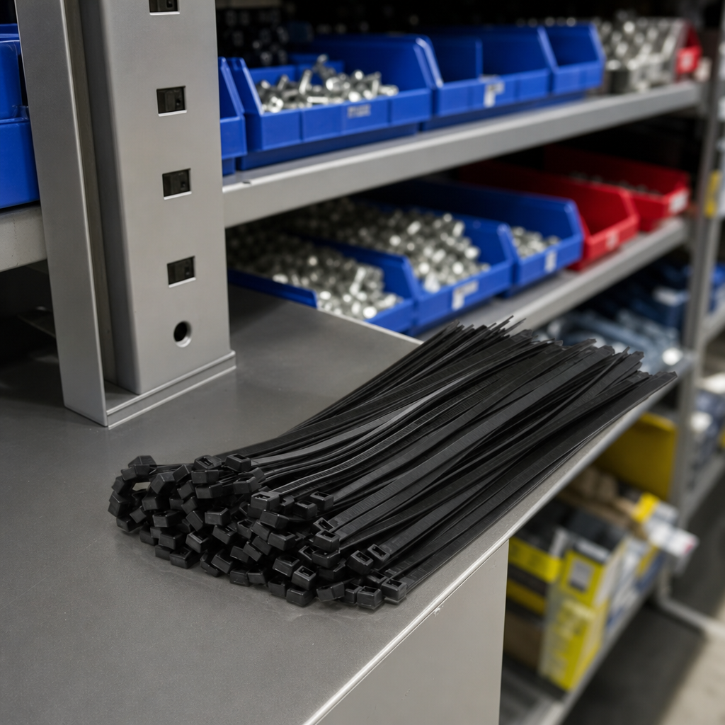 Nylon Cable Ties – 200mm Long x 4.8mm Wide