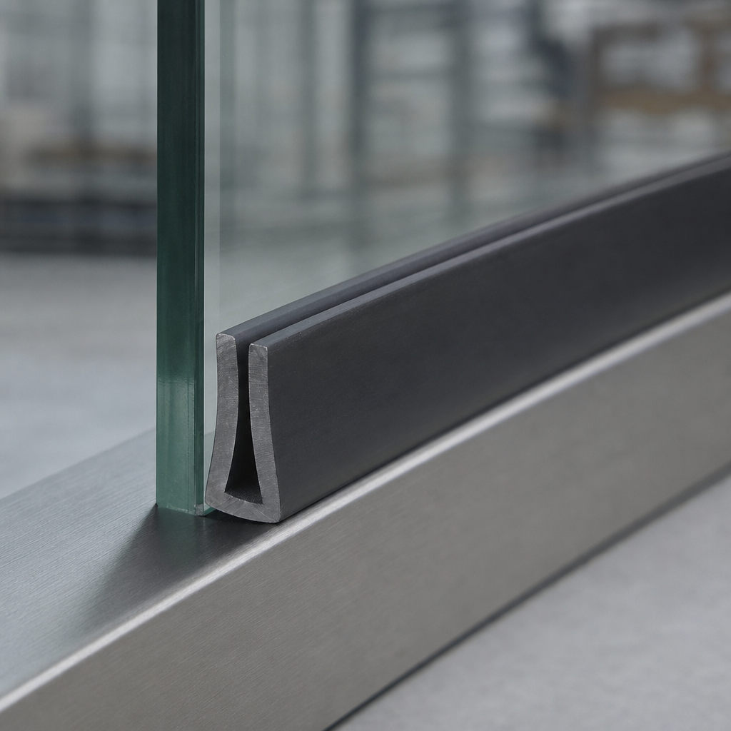 Square U Channel 6mm Panel Edge 25mm High – Per Metre