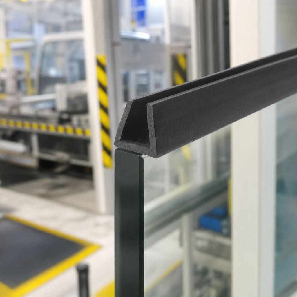Square U Channel 9mm Panel Edge 13mm High x 12.2mm Wide