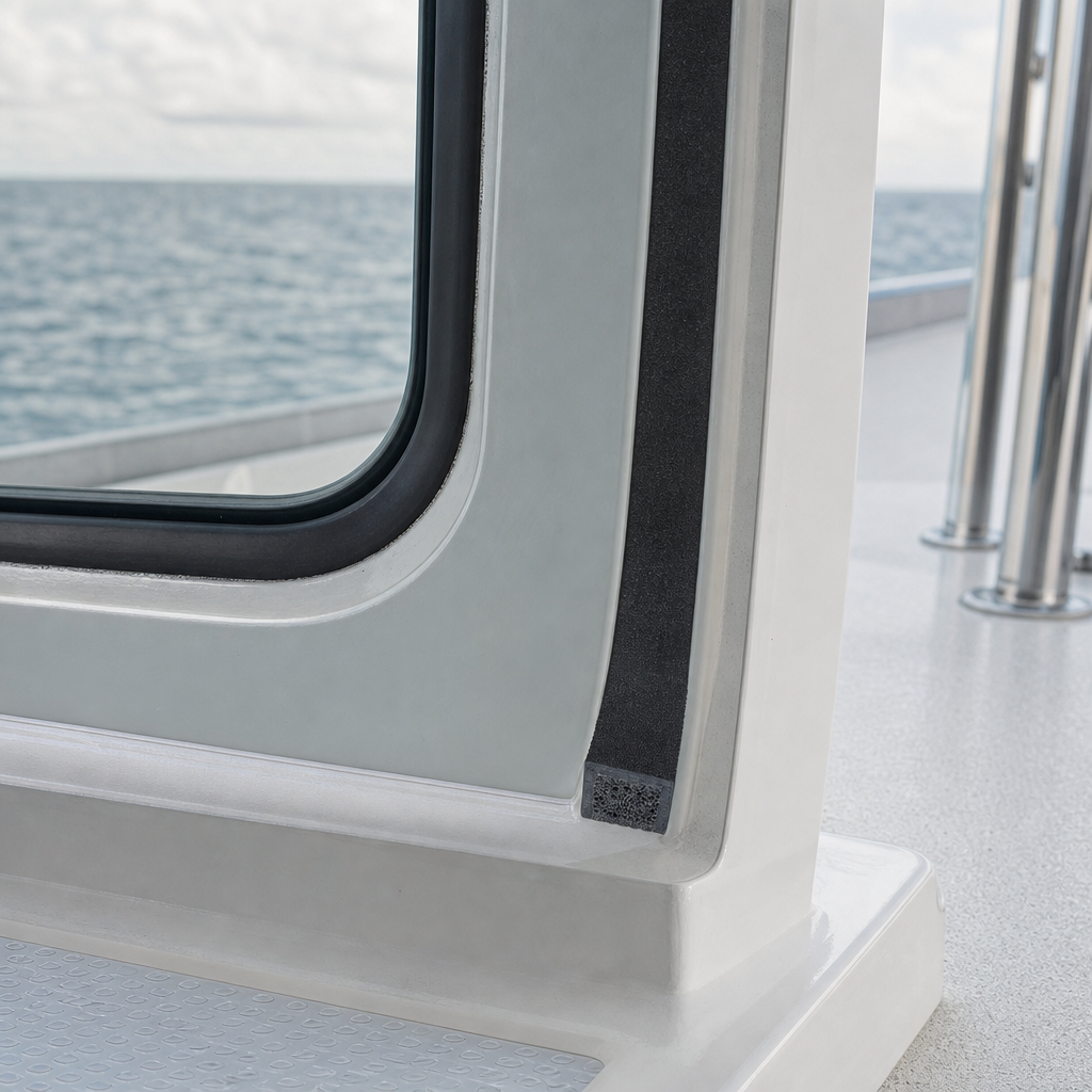 Watertight Door & Hatch Seal 35mm x 20mm – Per 10 Metre