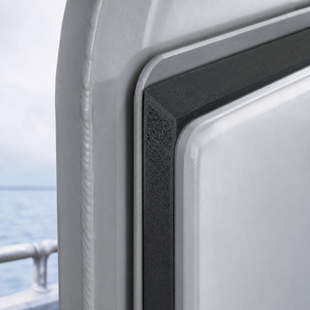 Watertight Door & Hatch Seal 57mm x 32mm – Per Metre