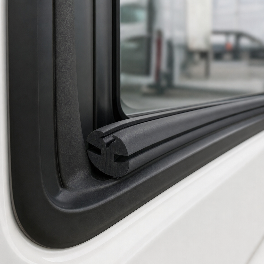 Self-Fixing Window Rubber Seal 3mm x 1.2mm-1.6mm – Per Metre