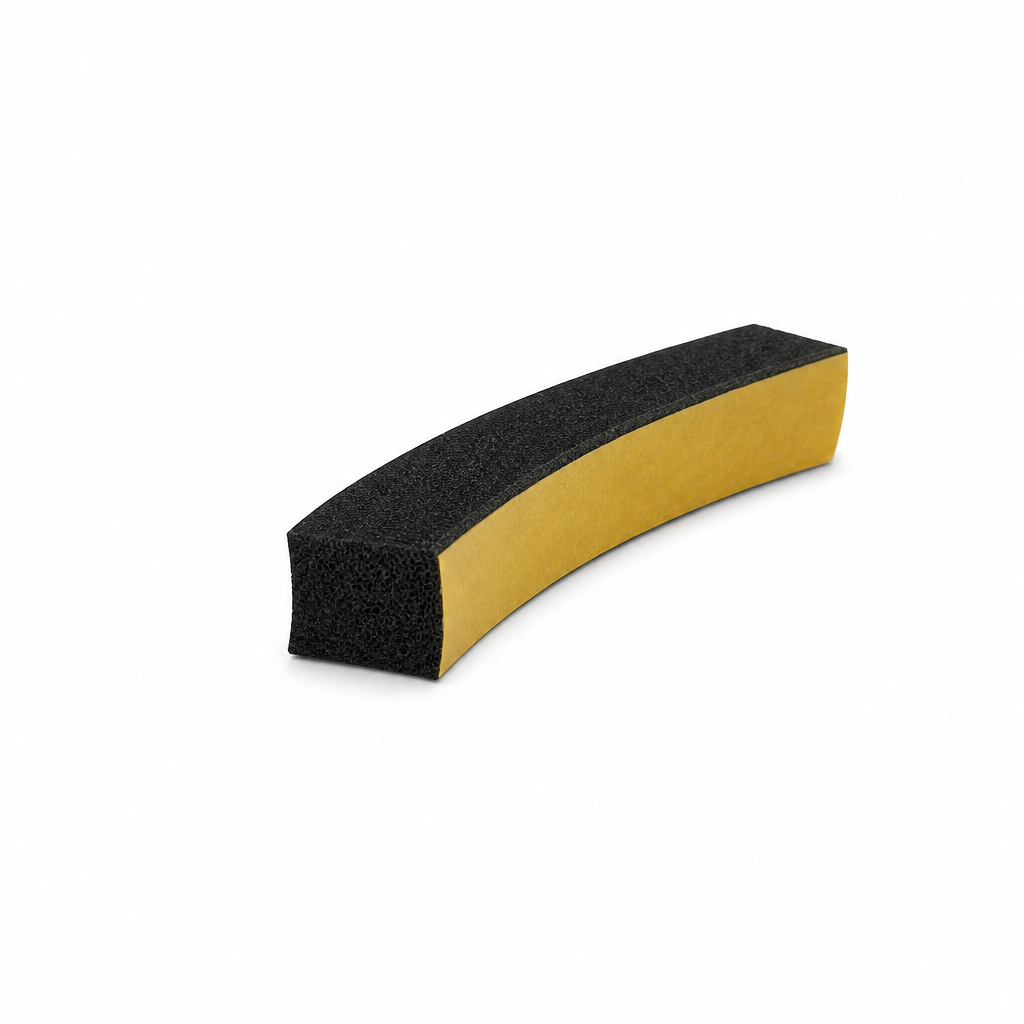 Self-Adhesive Sponge Weatherstrip Tape 12mm x 5mm – 6m Roll
