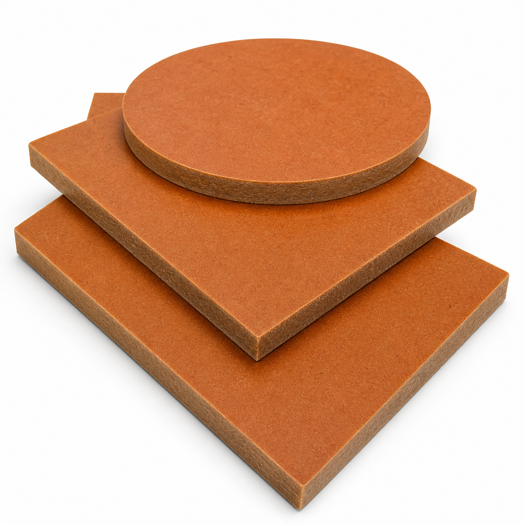 Phenolic Cotton Brown Sheet 1.6mm to 5mm thick for Insulation & structural parts