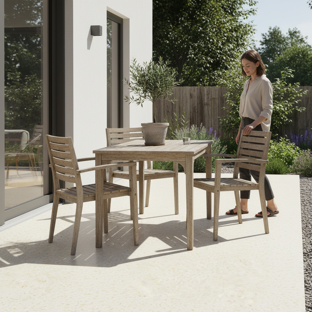 Premium 100% Recycled Plastic Sheet - Waterproof, UV Resistant with Organic Salt Dune Design for Sustainable Applications