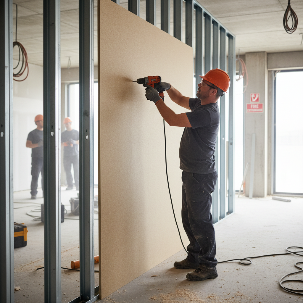 Premium Flame Retardant MDF Sheet for Fire Rated Applications - Euroclass B Certified for Internal Use