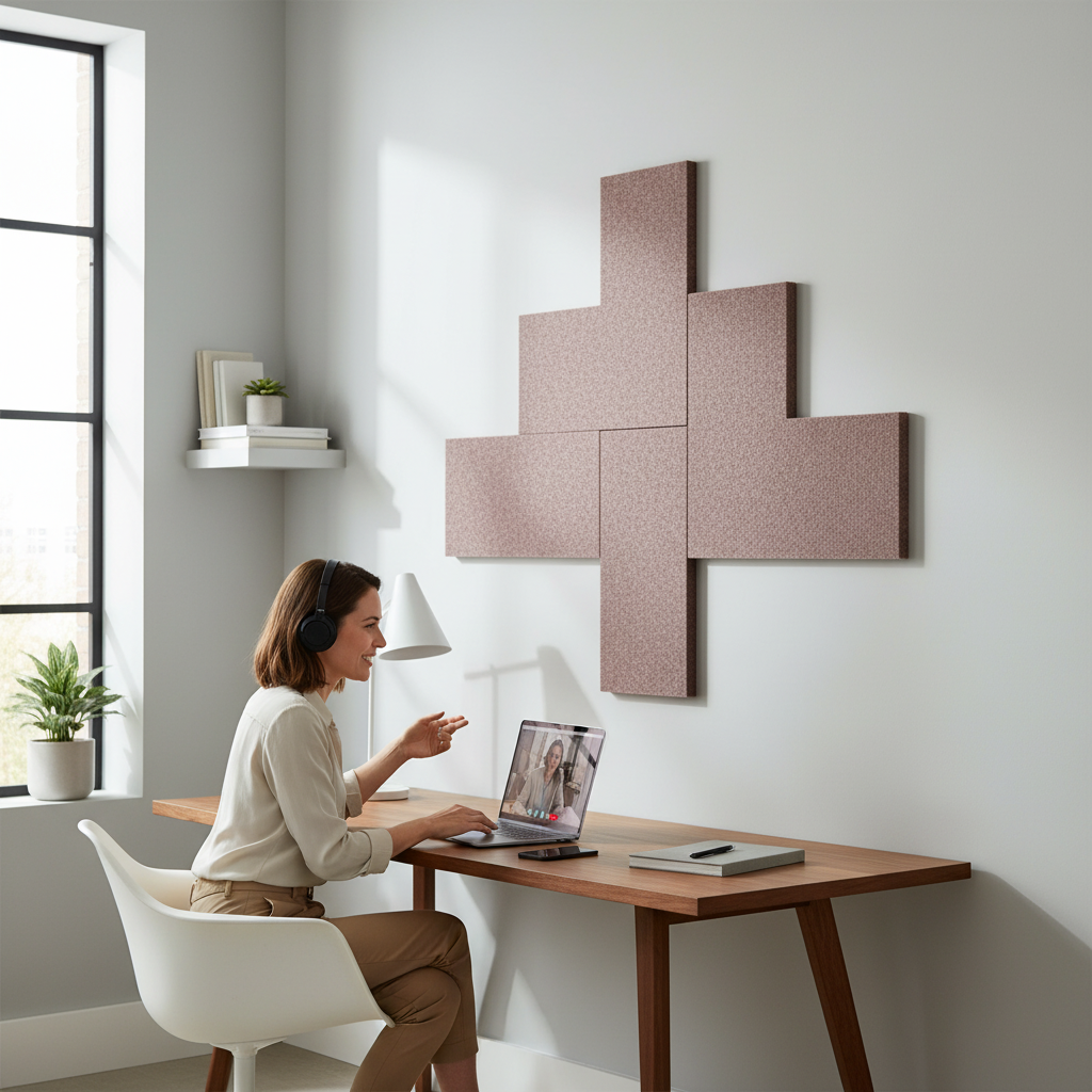 Premium PET Felt Acoustic Panel for Sound Absorption - Eco-Friendly, Fire Retardant, Customizable Options Available