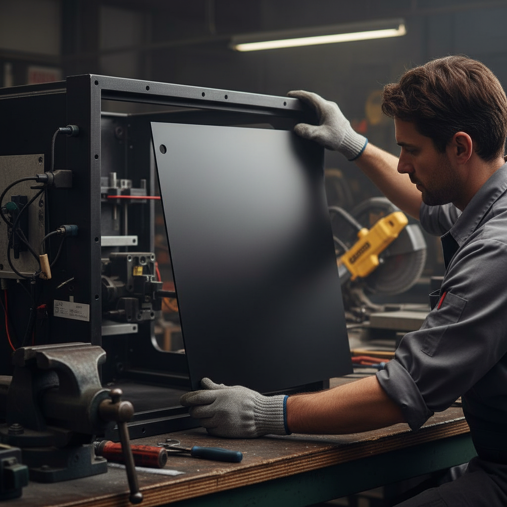 Premium Heavy Duty Recycled Acrylic Sheet - Black 74881 with High UV Resistance and Carbon Neutral Manufacturing