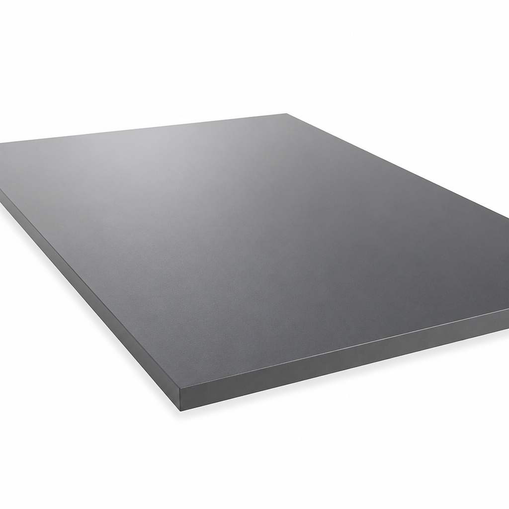 Grey PVC Sheet 1.5mm for Chemical Processing Applications 1.5mm to 12mm thick