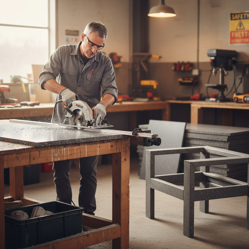 Premium 100% Recycled PolyPly Plastic Grey Sheets 19mm - Durable, Water Resistant, and Eco-Friendly Building Material (40 Pack)