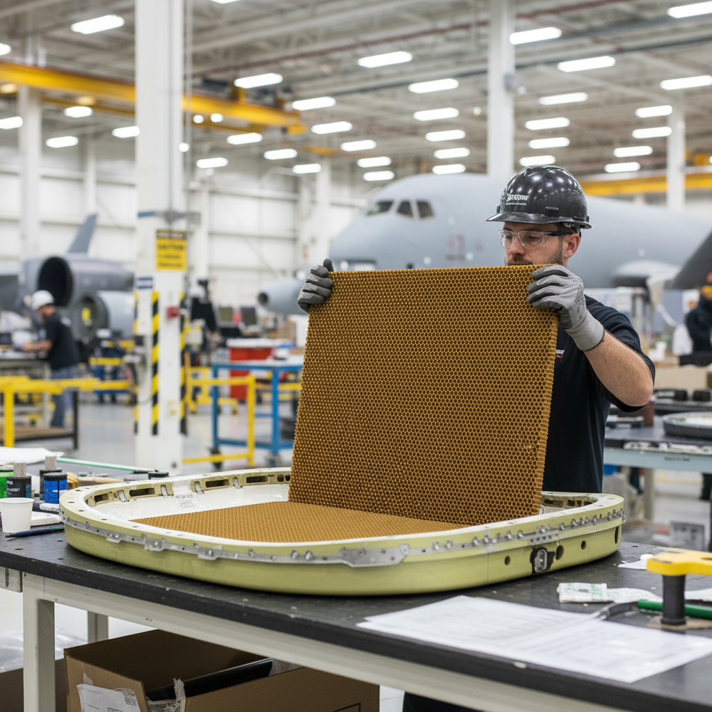 Premium Honeycomb Core Material 4.8mm Hexagonal Cell for Lightweight Applications