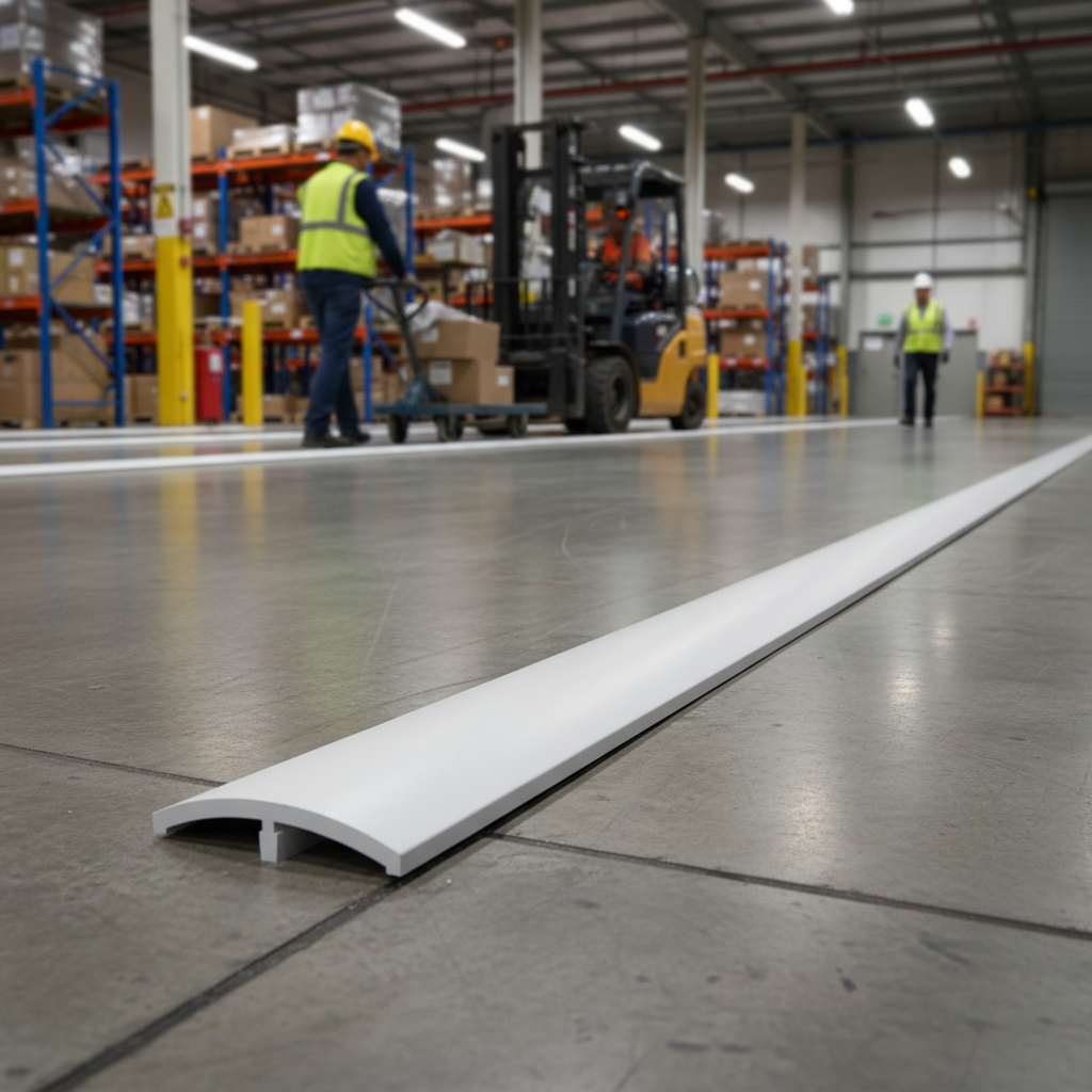 Premium Plastic PVC T Barb Rigid Convex Top for Edging Trim - 75m Pack with Durable White/Black Finish