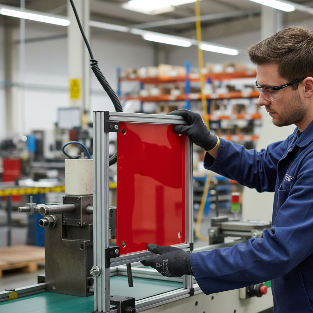 Premium Red Acrylic Sheet - Cut to Size with Custom Edge Finishes and Long-Lasting Durability