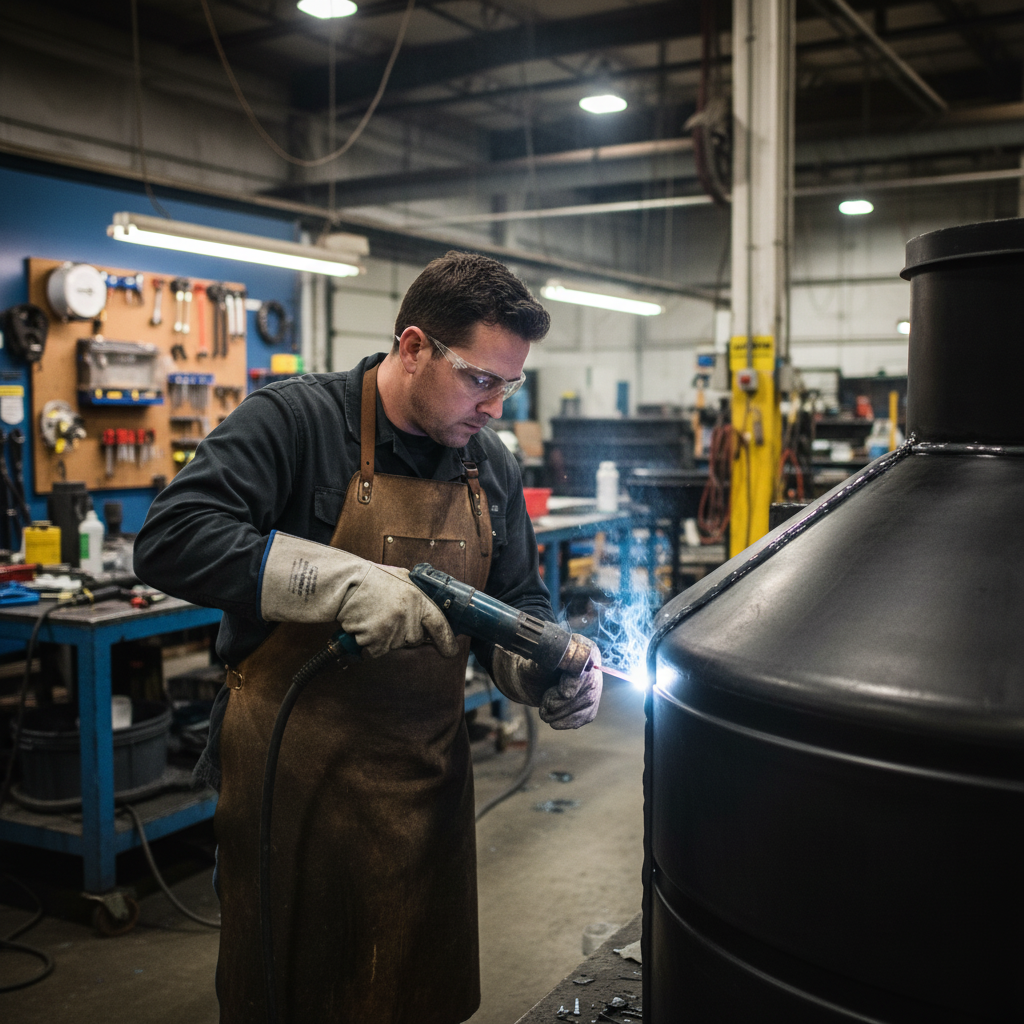 Professional LDPE Welding Rod - Black, High-Performance Material for Plastic Repair and Fabrication