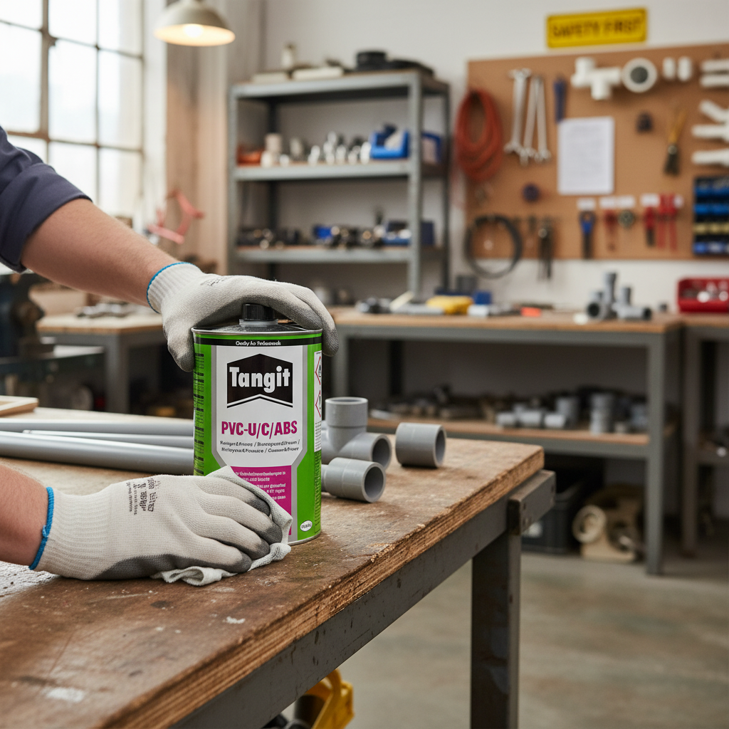 Premium Solvent Cleaner for PVC and ABS Joints - High-Performance Residue Remover for Reliable Bonding