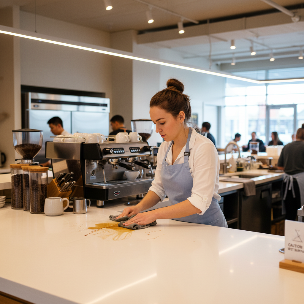 Premium Solid Surface Material in Cameo White - Durable, Hygienic, Thermoformable for Versatile Applications