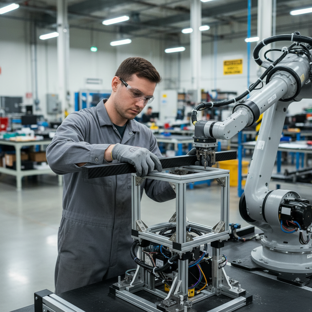 Premium High-Performance Carbon Fibre Square Bar - Unidirectional Pultruded Construction for Superior Strength and Versatility