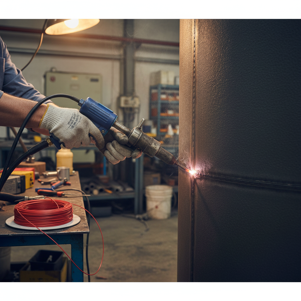 Premium High-Performance HDPE Welding Rod - Red Color for Plastic Repair and Fabrication